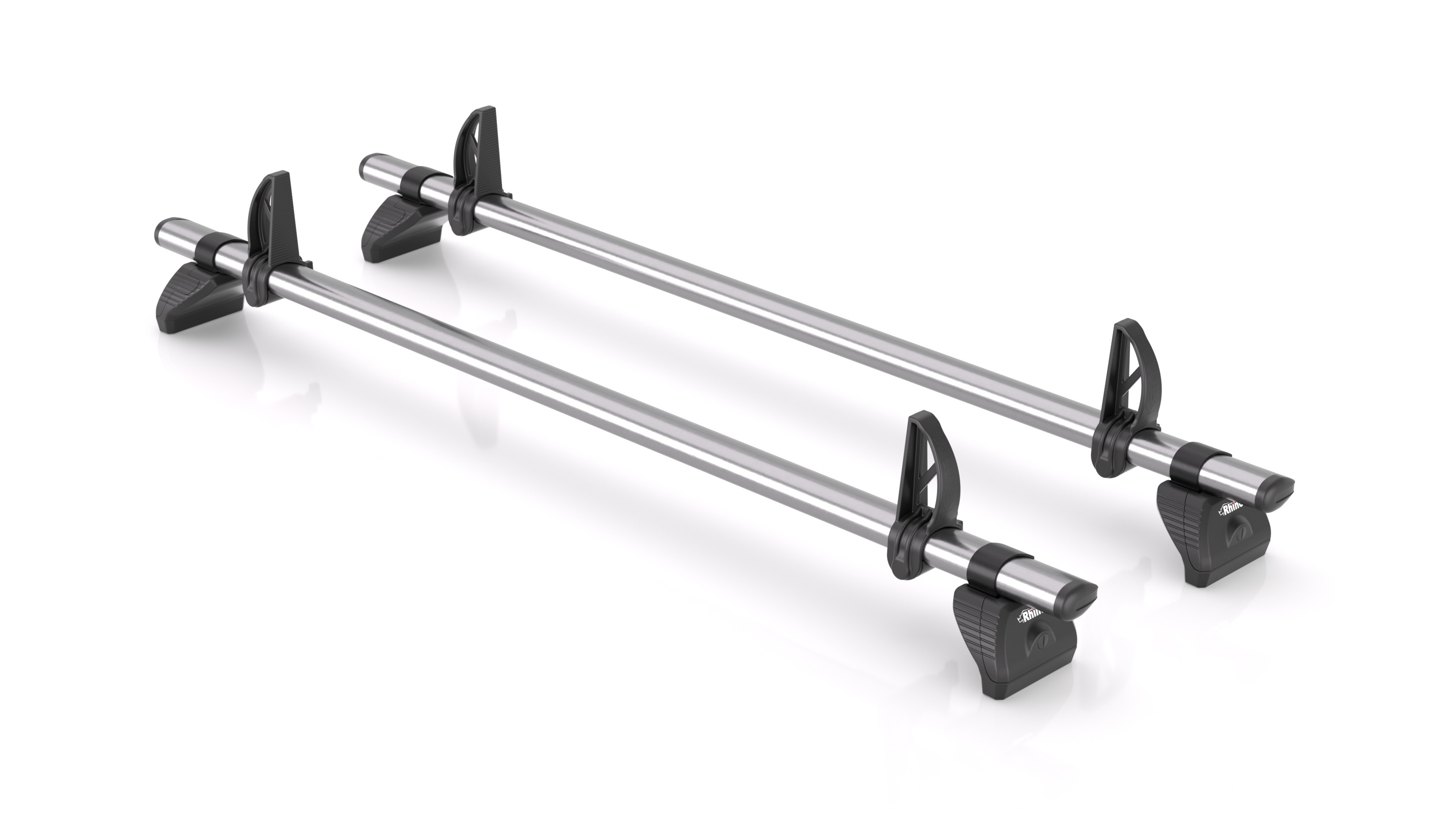 Rhino KammBar Fleet 2 Bar Van Roof Bar Roof Rack System - Maxus Deliver 9 2020 On MWB High Roof (MH) - XC2FL
