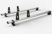 2 Ulti Bar+ Aluminium Roof Rack Bars For The Short Wheel Base Ford Transit Connect Pre 2014 Van - VG201-2