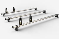 3 Ulti Bar+ Aluminium Roof Rack Bars For The Mercedes Sprinter June 2018 On SWB High Roof - VG236-3
