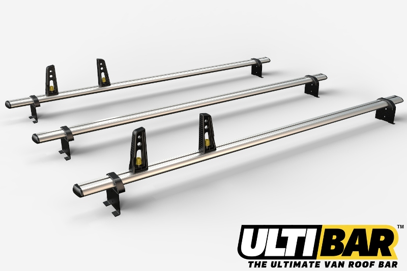 3 Ulti Bar+ Aluminium Roof Rack Bars For The Peugeot Boxer Van Oct 2006 On - VG245-3