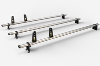 3 Ulti Bar+ Aluminium Roof Rack Bars For The Iveco Daily 2014 Onwards H1 Low Roof - VG245-3