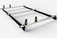 3 Bar Heavy Duty Aluminium Roof Bars For The Lwb Low Roof Peugeot Expert Van 2007 Up To July 2016 VG248-3L2H1