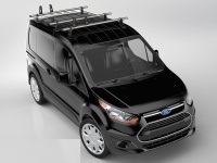 3 Ulti Bar+ Aluminium Roof Rack Bars For The Short Wheel Base Ford Transit Connect 2014 Onwards Van - VG309-3SWB