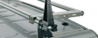 Nissan Primastar 2002 - 2014 Rhino Van Roof Bar Roller System Swb Low Roof Tailgate Rear Door 1145-S225P