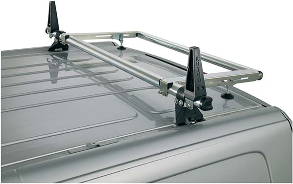 Nissan Primastar 2002 - 2014 Rhino Van Roof Bar Roller System Swb Low Roof Tailgate Rear Door 1145-S225P