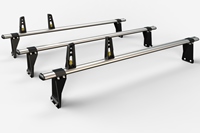 3 Ulti Bar+ Aluminium Roof Rack Bars For The Lwb Medium Roof Ford Transit 2000 Up To 2014 - VG153-3