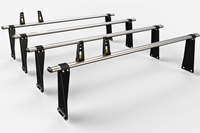 4 Ulti Bar+ Aluminium Roof Rack Bars For The Mwb High Roof Ford Transit 2000 Up To 2014 - VG154-4