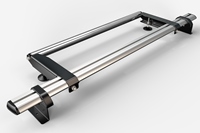 Stainless Steel Ulti Bar Roller Kit For Renault Kangoo Van Roof Bars Up To Jan 2009 - VGR-23